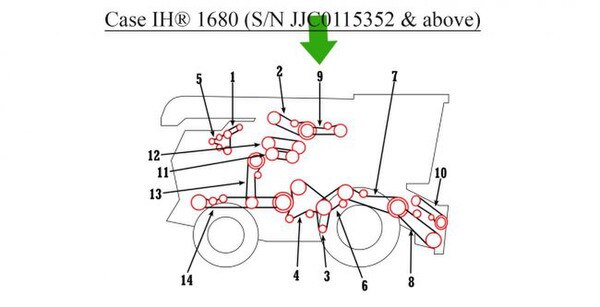 1989217C1 Grain Tank Unloader Belt